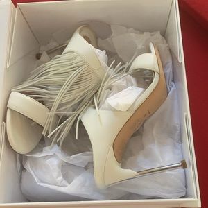 Alexander McQueen 
Fringe Heels